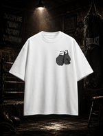 Sacrifice Boxer Motivation Oversized Graphic T-Shirt - Image 2