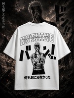 Roronoa Zoro Oversized Anime T-Shirt – Nothing Happened Edition - S