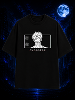Ryomen Sukuna Shadow Form Oversized Anime T-Shirt - Image 2