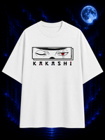 Kakashi Hatake Oversized Anime T-Shirt – Copy Ninja Edition - Image 2