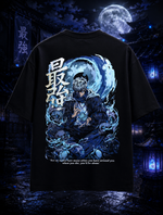 Gojo Satoru Hollow Purple Oversized Anime T-Shirt - S