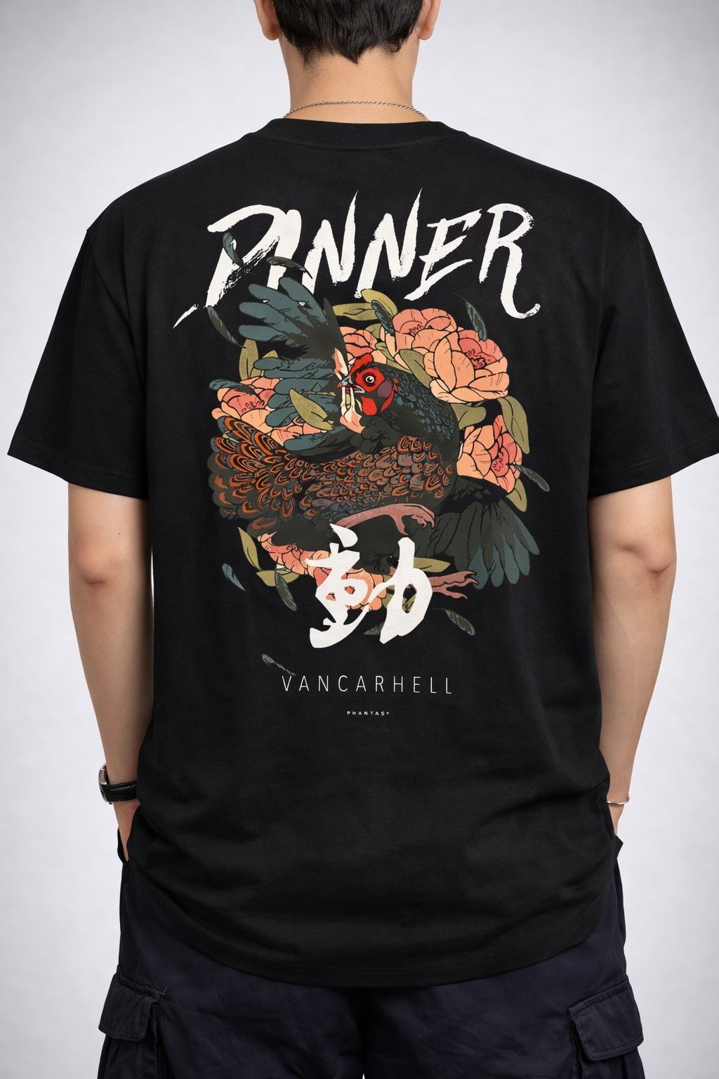 Men's Oversized T-shirt Inner Warrior Graphic